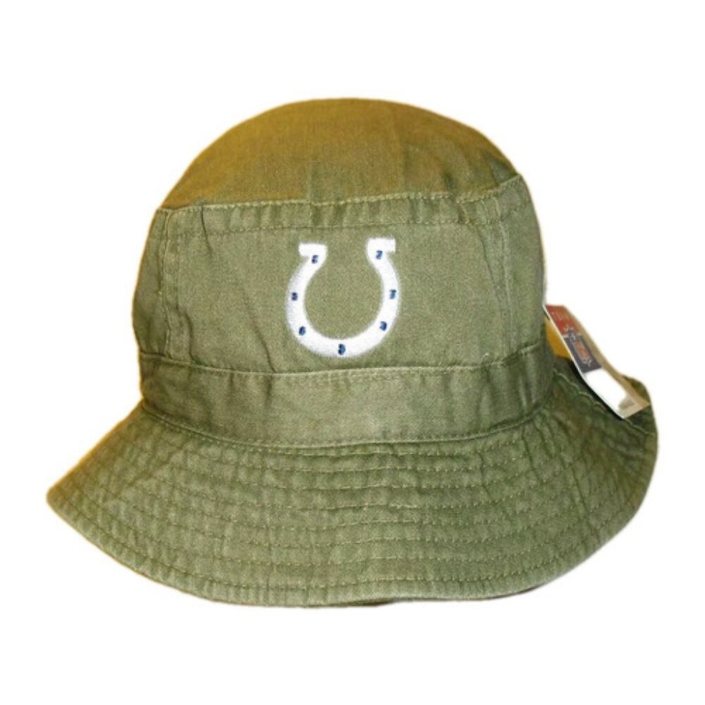 Indianapolis Colts Mens Bucket Hat Cap New Tags NFL